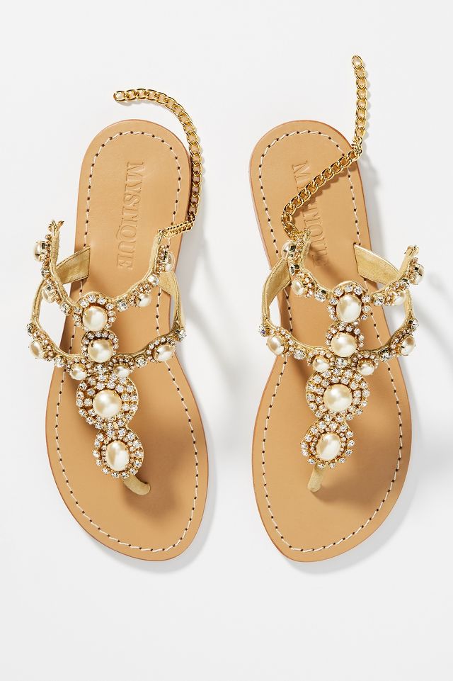 Mystique 2024 pearl sandals