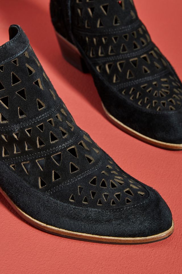 Cecelia New York Catherine Perforated Booties #2
