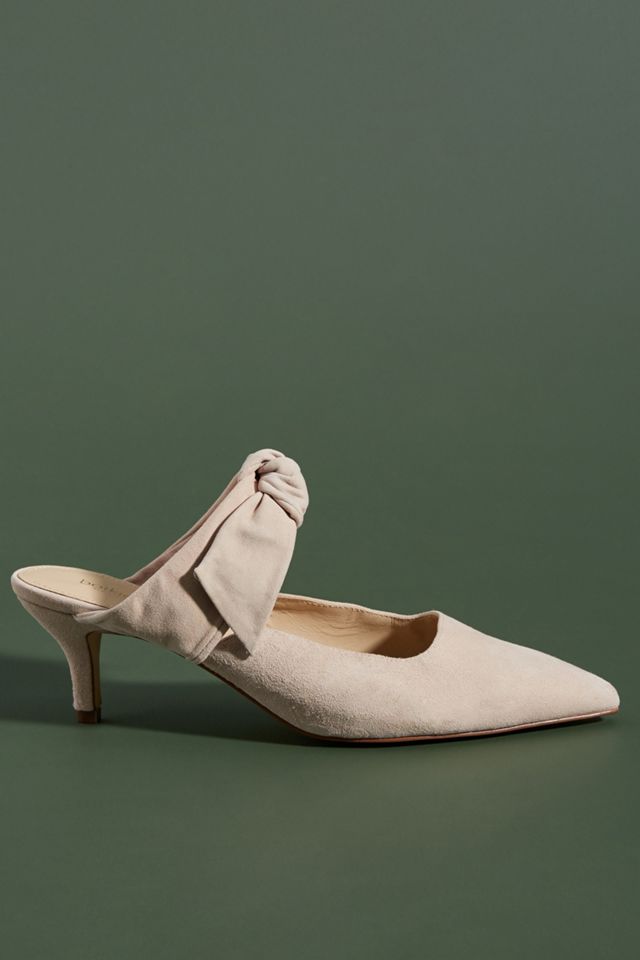 Botkier Pina Kitten-Heeled Mules
