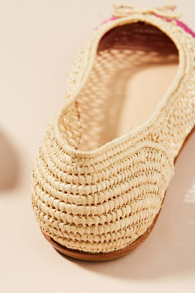Fabio Rusconi Amina Woven Ballet Flats #3