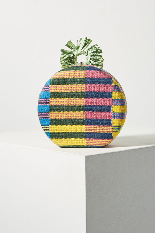 Fruit-Embellished Clutch #1