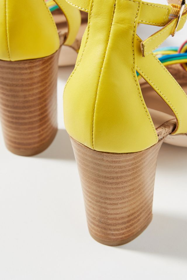Anthropologie Summer Nights Heeled Sandals #3