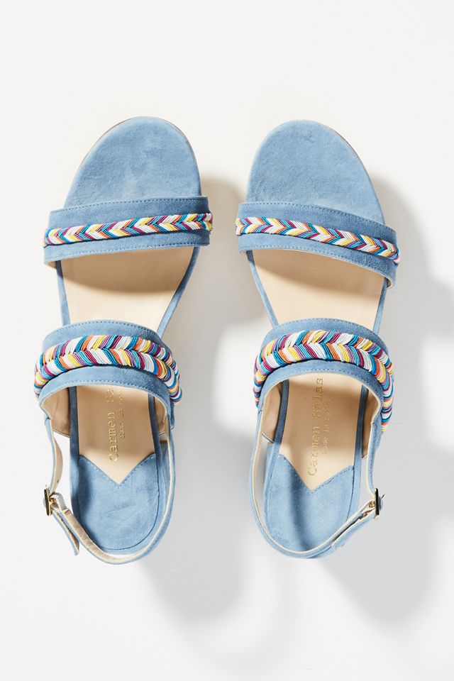 Carmen Salas Palma Rope Heeled Sandals #1
