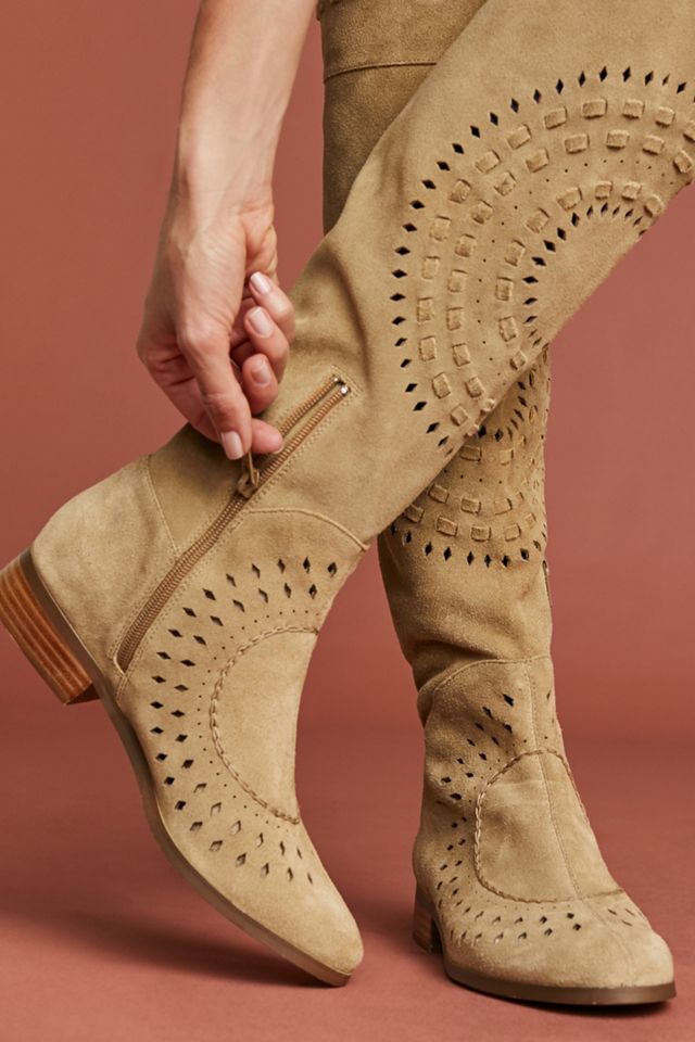 Farylrobin Cutout Knee-High Boots #2