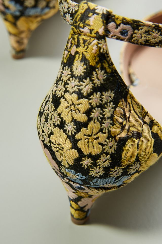 Charles David Brocade Kitten Heels #3