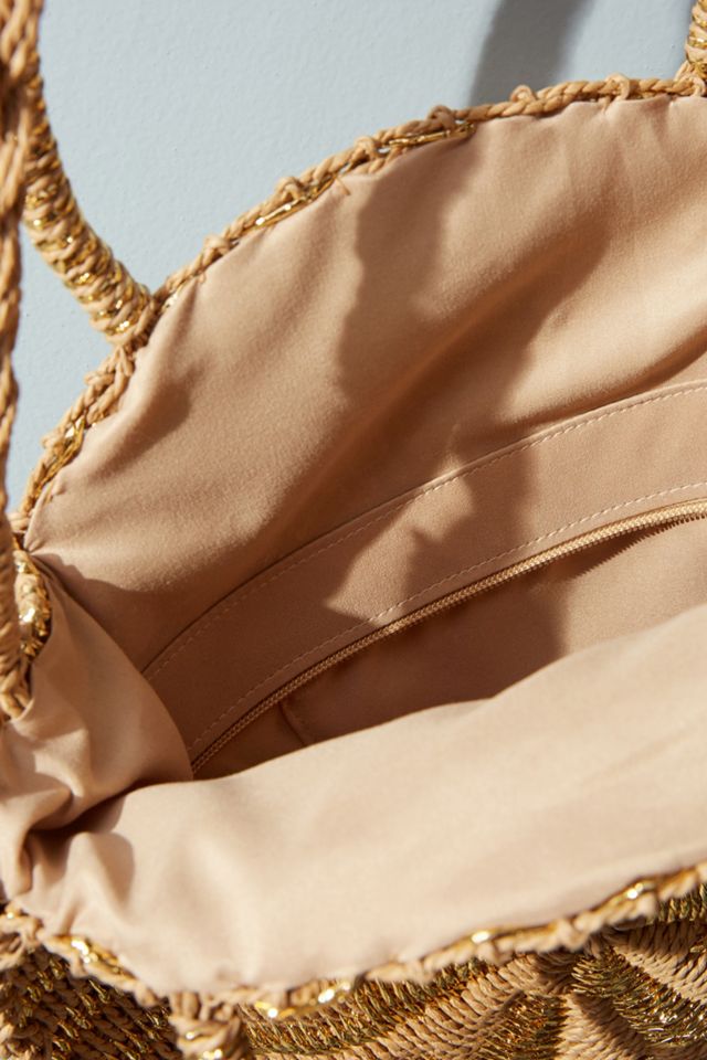 Straw Circle Crossbody Bag #2
