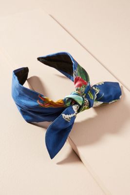 Floral Bow-Tied Headband