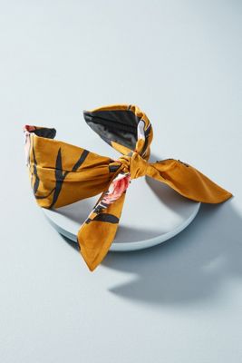 Floral Bow-Tied Headband