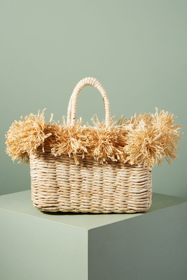 Palm Pommed Tote Bag #1