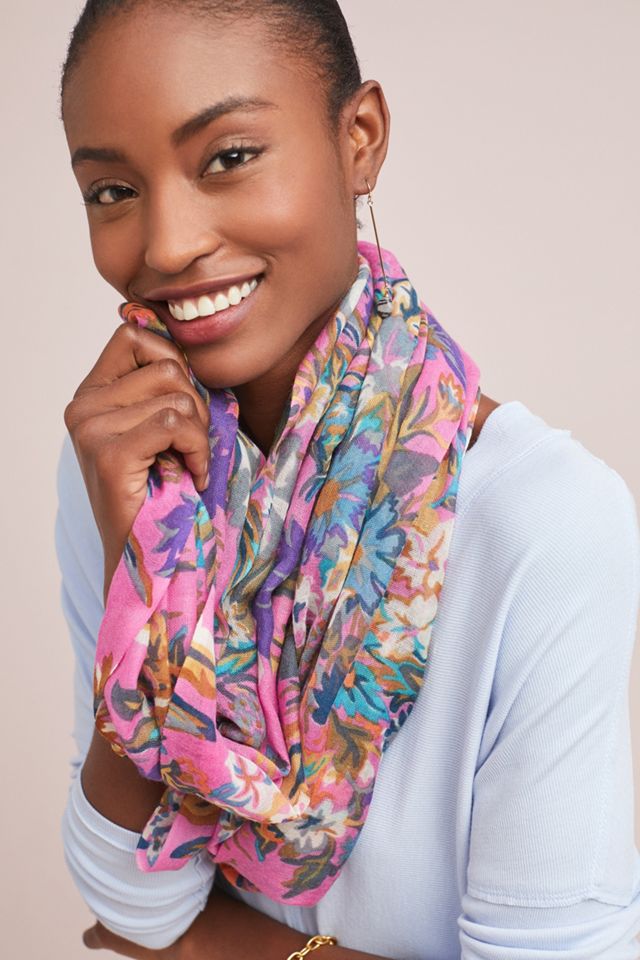 Wildflower Infinity Scarf
