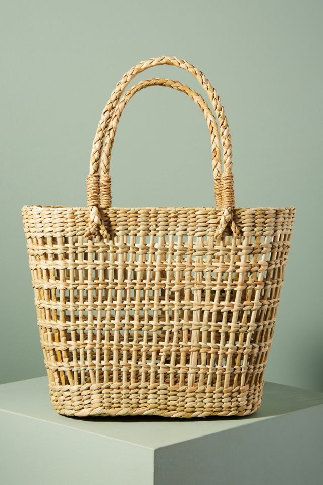 Gilia Straw Tote Bag #1