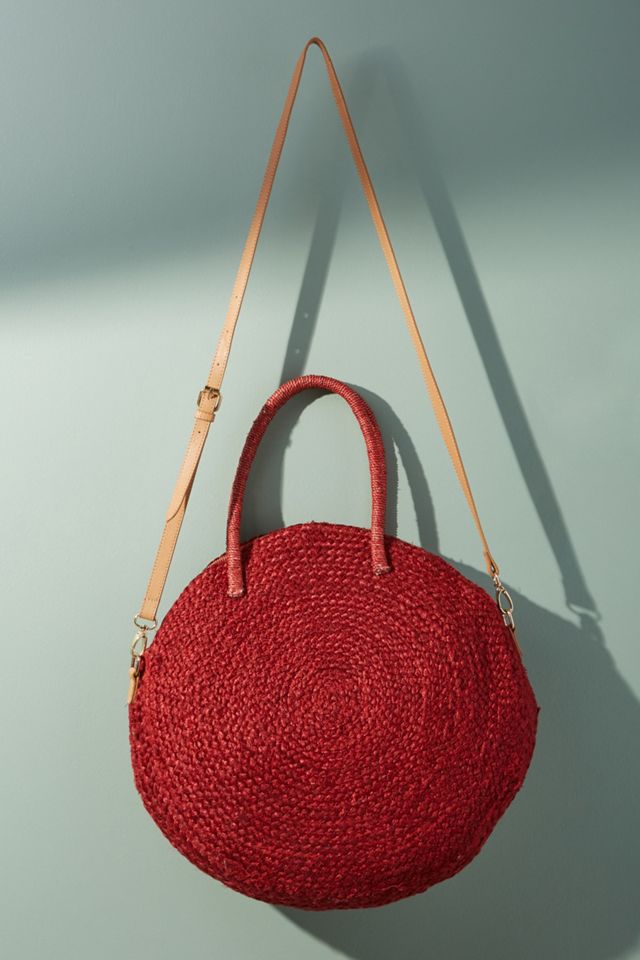 Garden Raffia Crossbody Bag #1