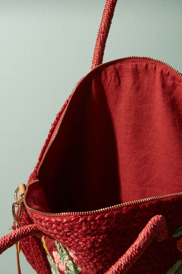 Garden Raffia Crossbody Bag #2