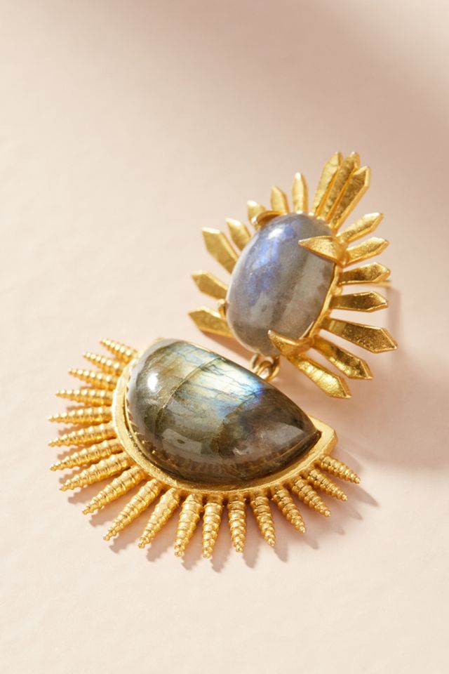 Star Fan Drop Earrings #1