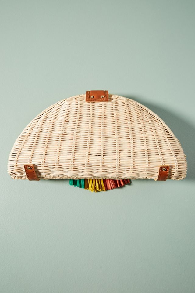 Saffron Tasseled Clutch #1
