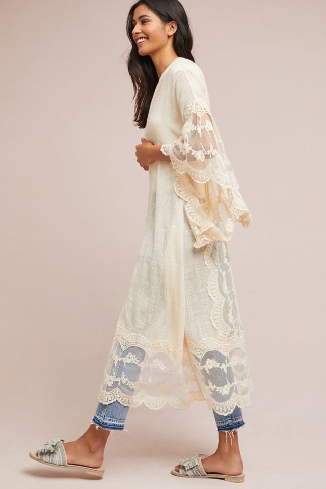 Julianna Gauze Kimono | Anthropologie