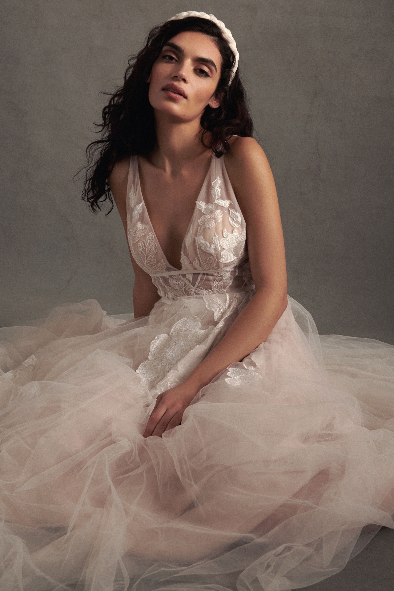 Willowby by Watters Hearst A-Line Tulle Wedding Gown