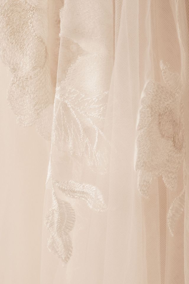 Willowby by Watters Hearst A-Line Tulle Wedding Gown | Anthropologie