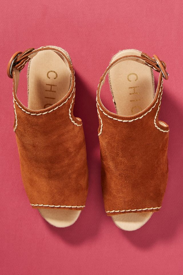 Chio Suede Wedge Shooties #1