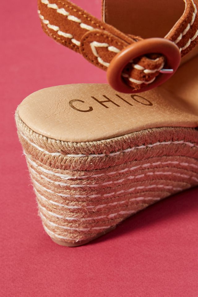 Chio Suede Wedge Shooties #3