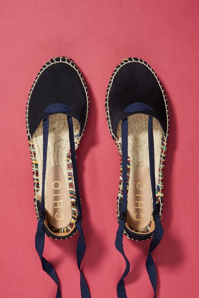 Chio Suede Espadrilles #1