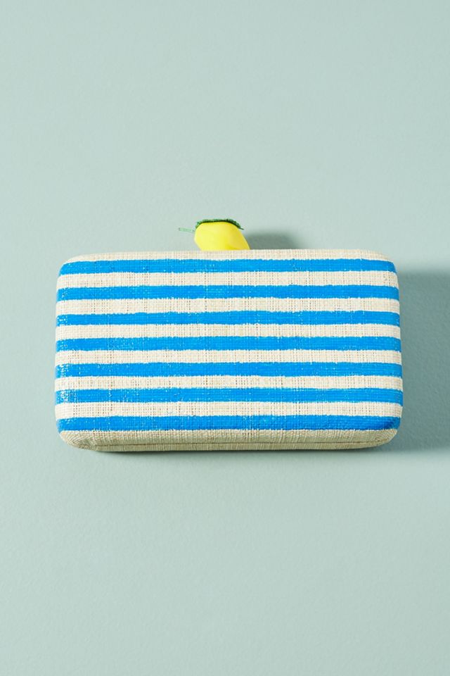 Striped Lemon Clutch #1