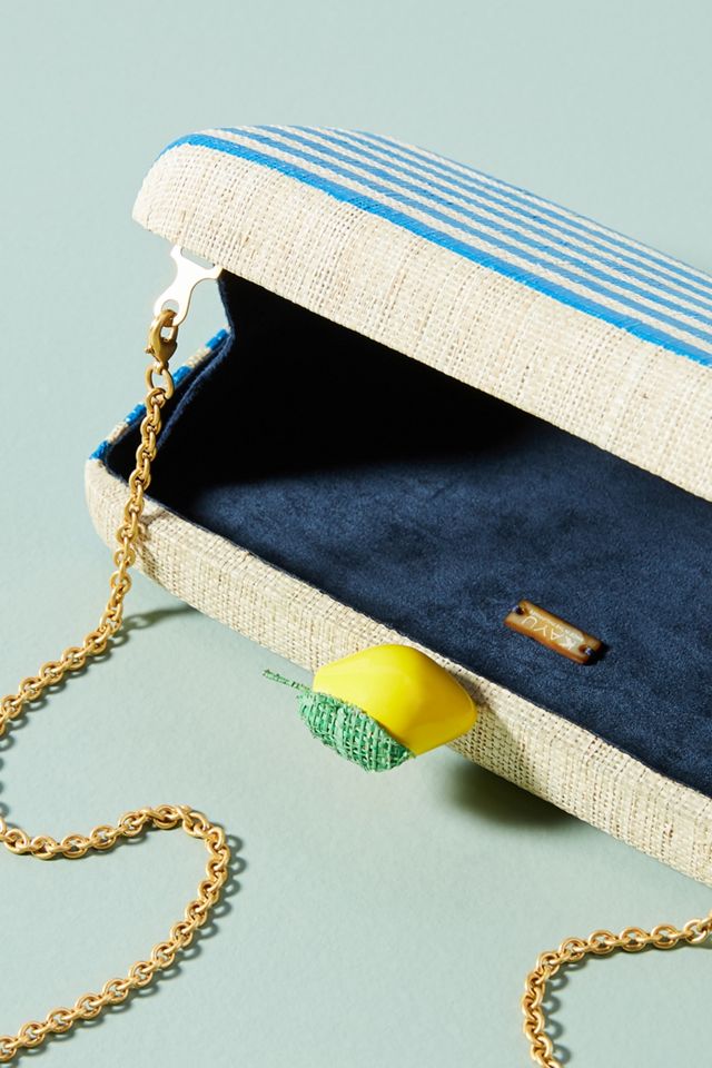 Striped Lemon Clutch #2