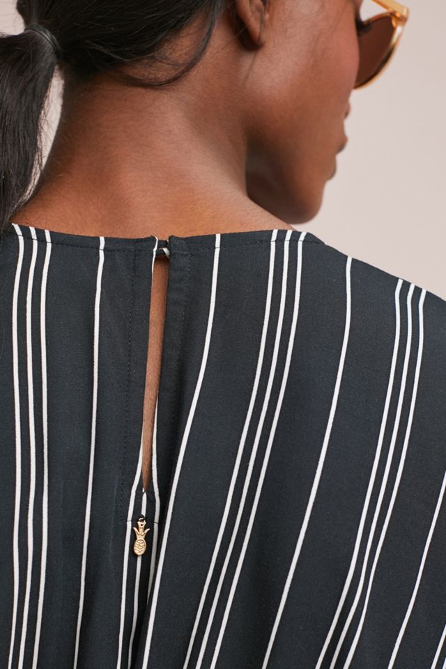 Loretta Striped Romper #1