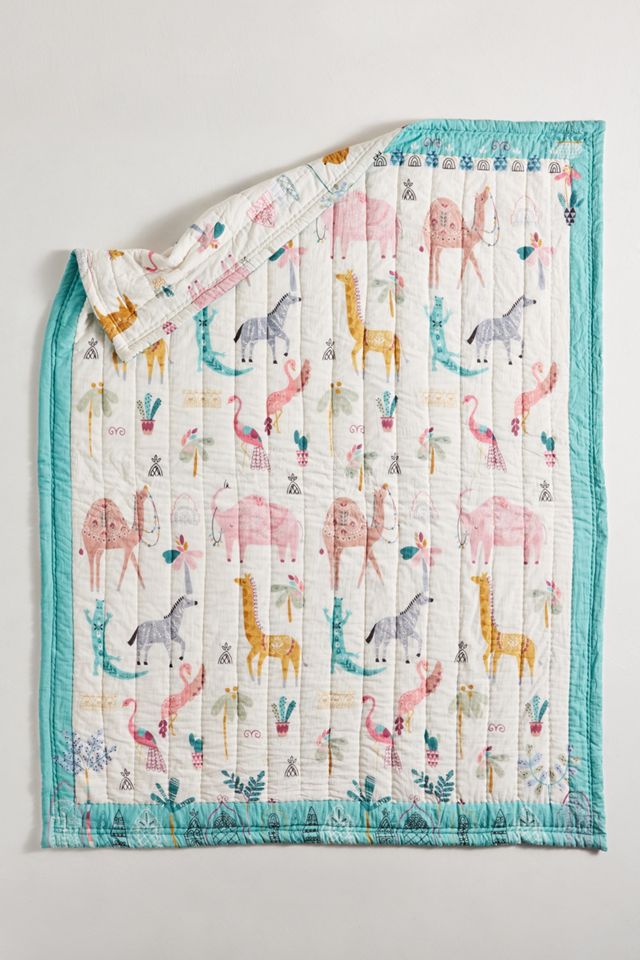 Paper & Cloth Safari Kids Quilt #6