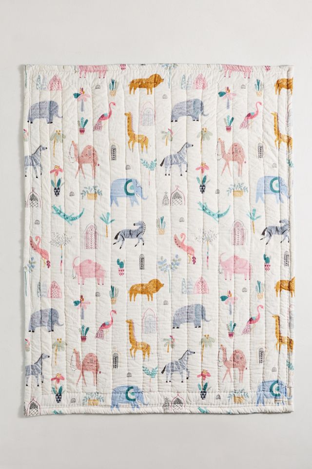 Paper & Cloth Safari Kids Quilt #7