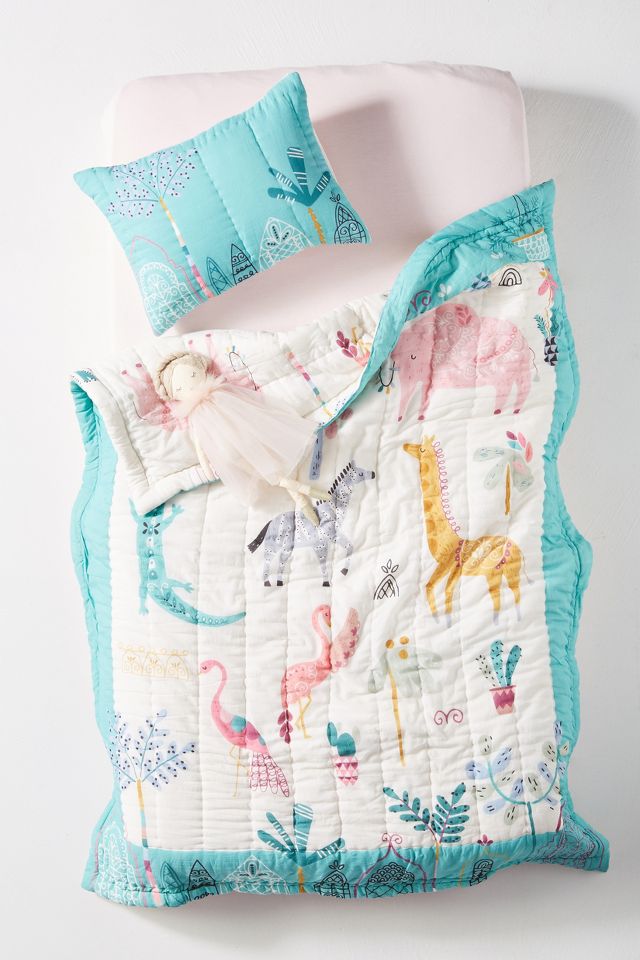 Anthropologie crib outlet bedding