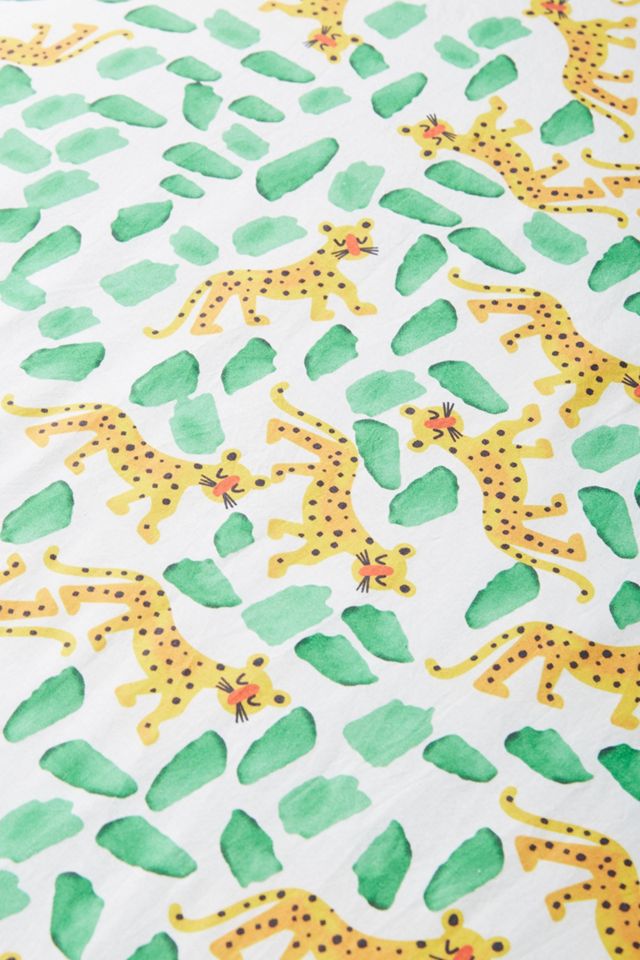 Mr. Boddington's Studio Jungle Jaguar Crib Sheet #1