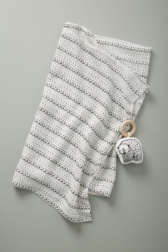 Laura Blythman Geo Swaddle #1