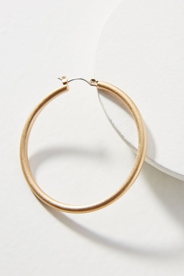 Tubular Hoop Earrings #1