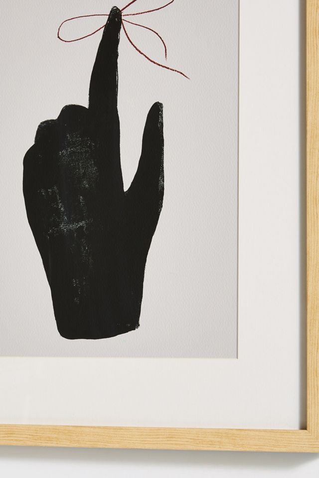 Tied Finger Wall Art #1