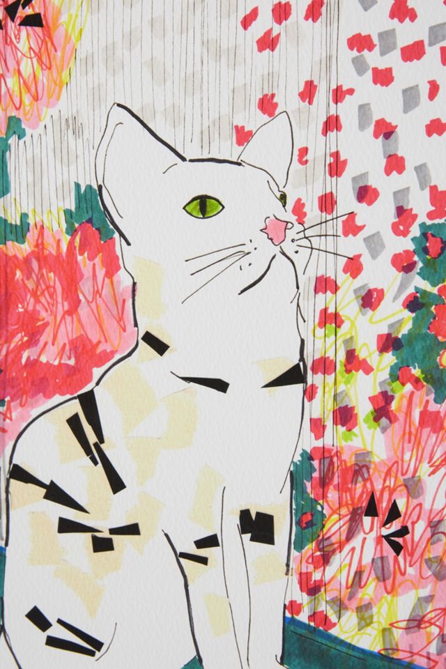 Andy Cat Wall Art #2