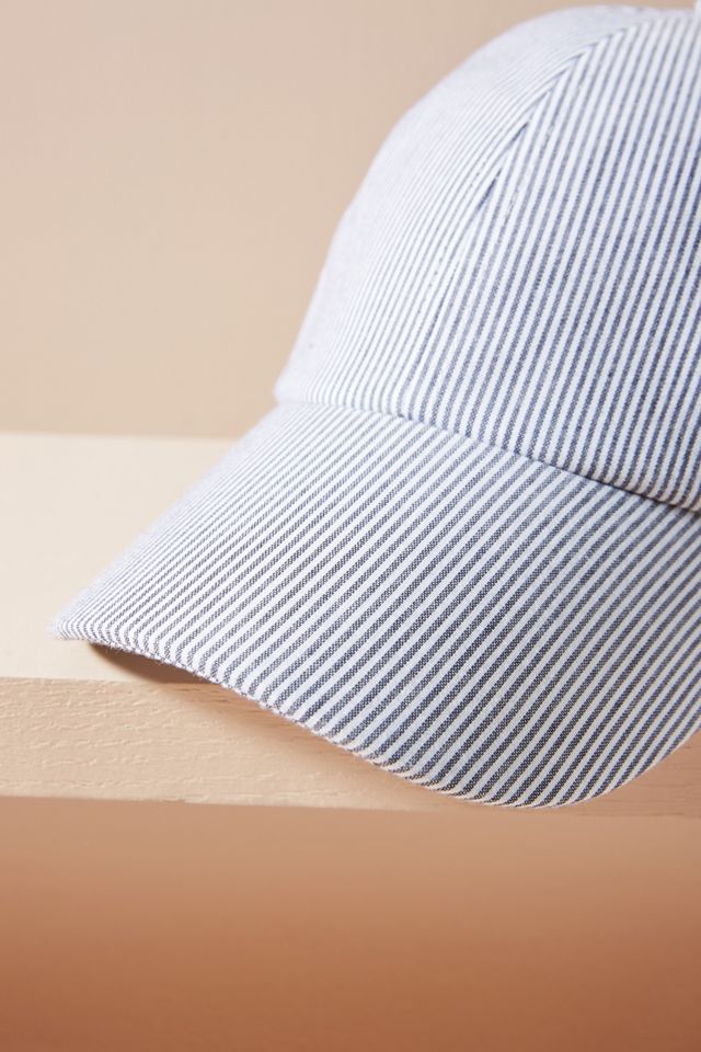 Striped Baseball Cap #1