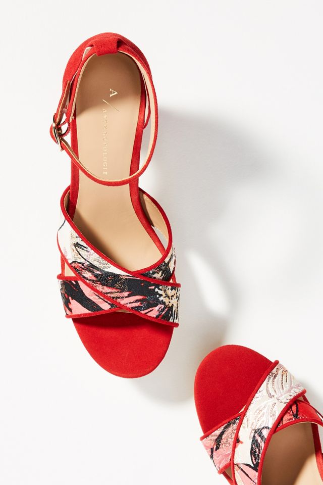 Anthropologie Impressionist Heeled Sandals #1