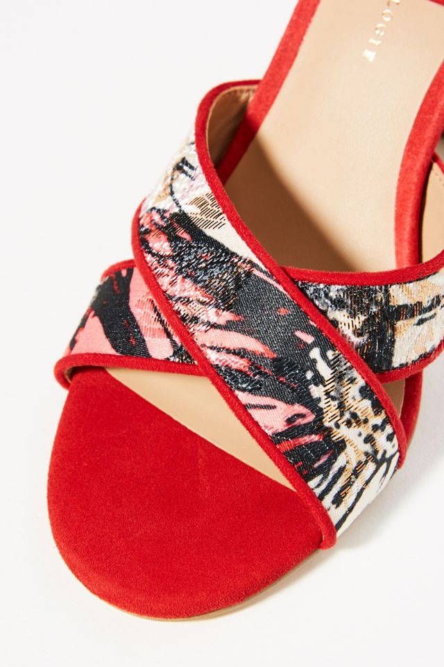Anthropologie Impressionist Heeled Sandals #2