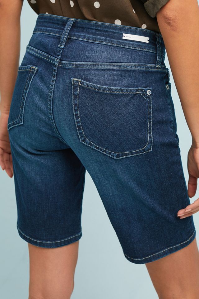 Pilcro High-Rise Slim Bermuda Shorts #3