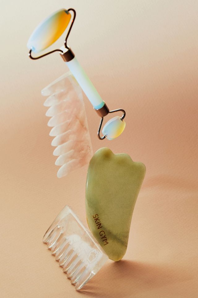 CrownWorks Rose Quartz Crystal Comb #2