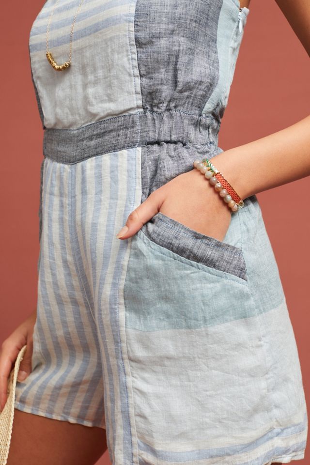 Wesley Striped Romper #2