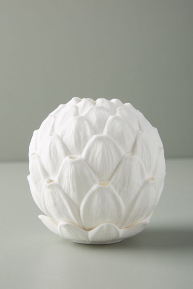 Porcelain Artichoke Votive