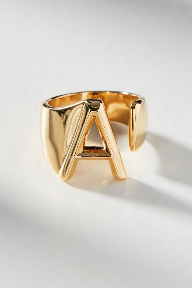 Monogram Wrap-Around Ring #1