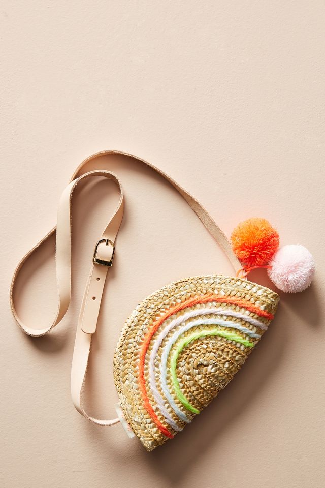 Kids Straw Purse