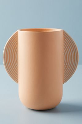 Handpainted Stoneware Vase