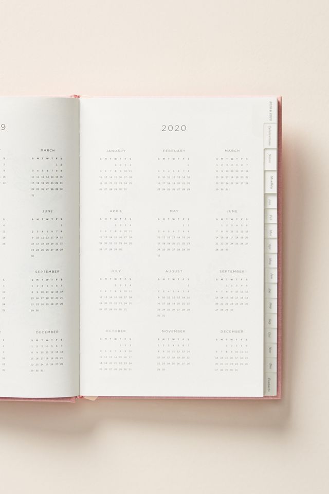 Rifle Paper Co. Linen 2019 12-Month Planner #1