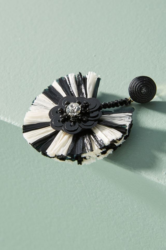 Tahoe Raffia Drop Earrings #1