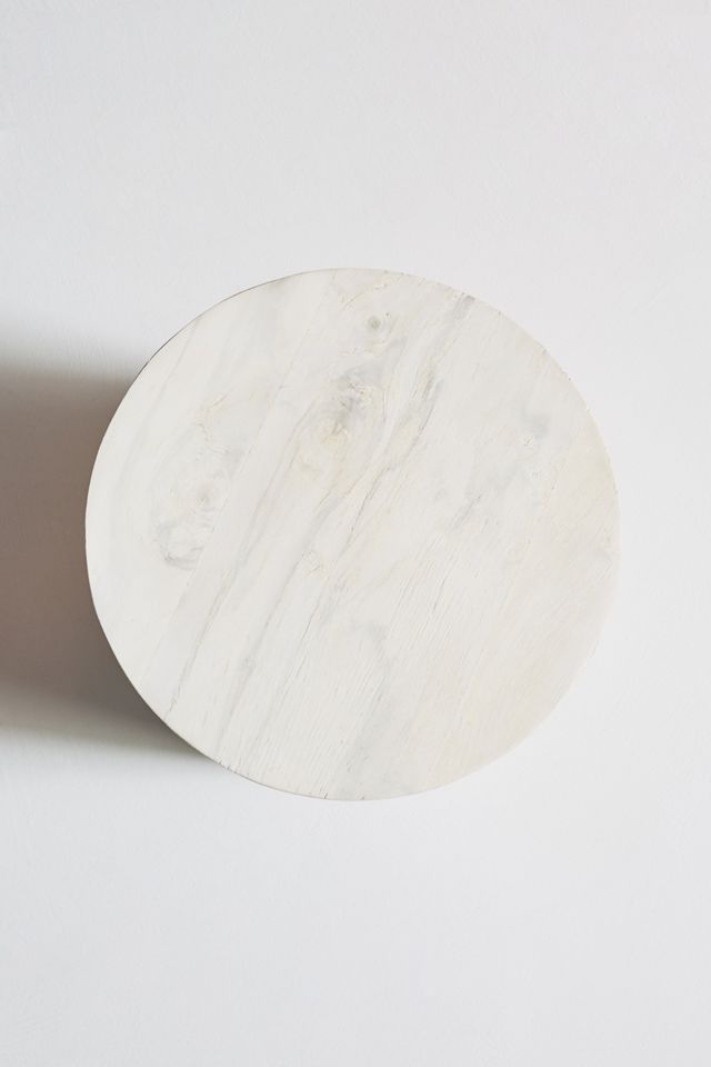Swirled Drum Side Table #3