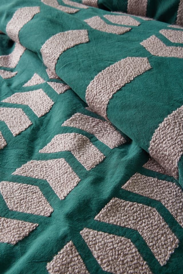 Embroidered Minerva Duvet Cover #1